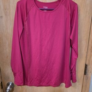 Danskin Women's Pink Long Sleeve Top